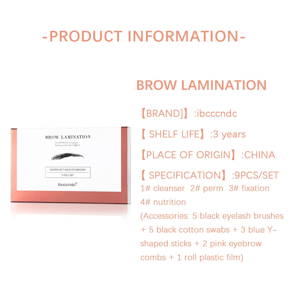 Ibcccndc Eyebrow Lamination And Lash Lift Keratin Treatment Kit