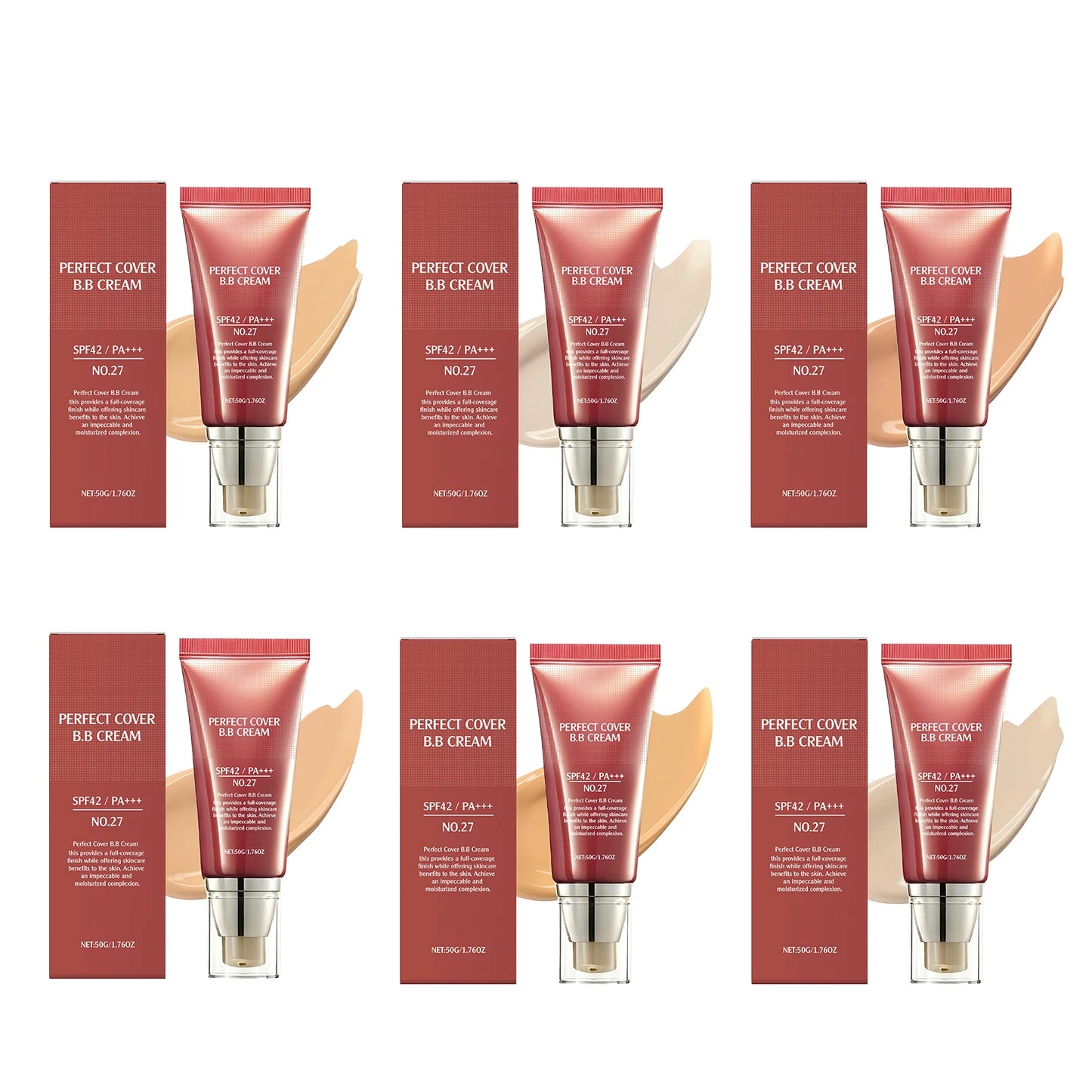 Perfect Cover Long Lasting BB Cream Moisturizing Concealer Oil Control