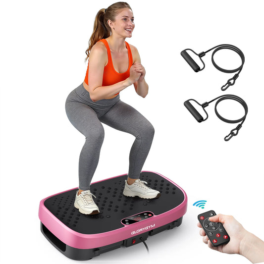 Magnetic Vibration Plate Exercise Machine 330 Lb Capacity