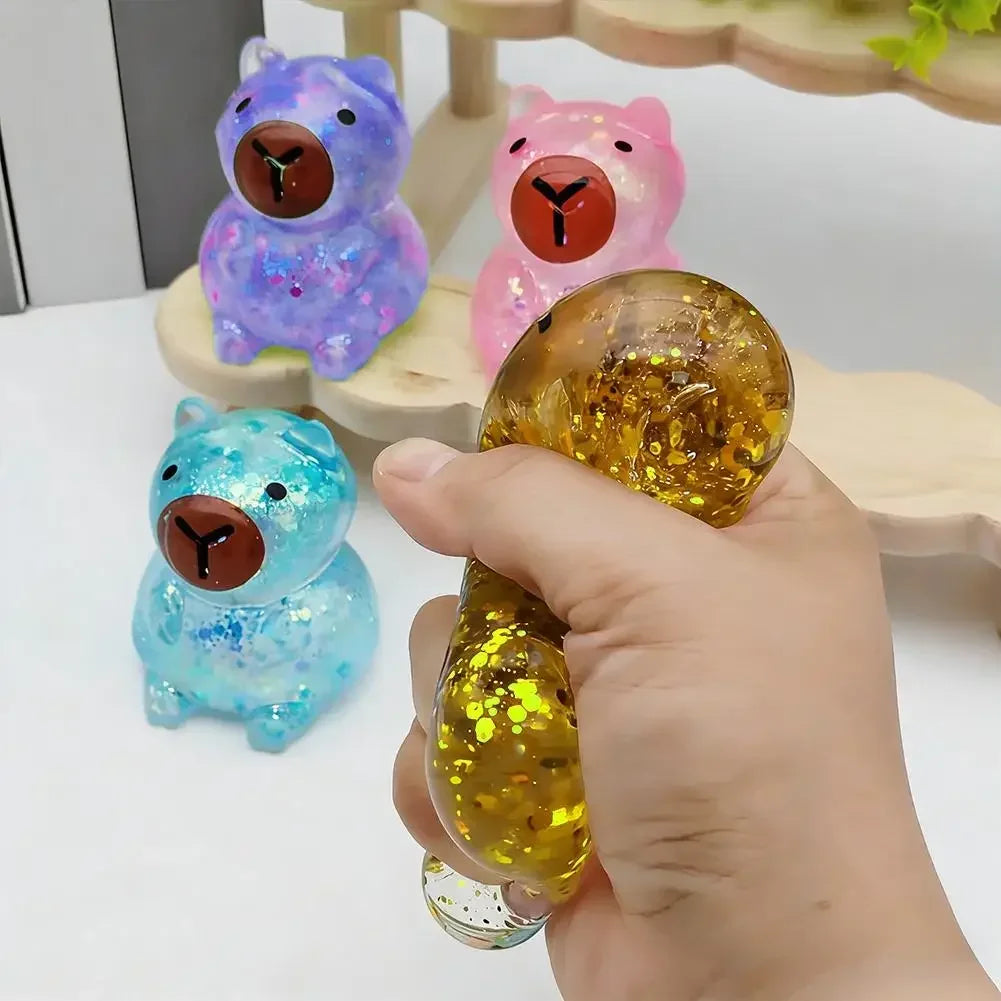 Soft Capybara Fidget Toy For Stress Relief And Decompression