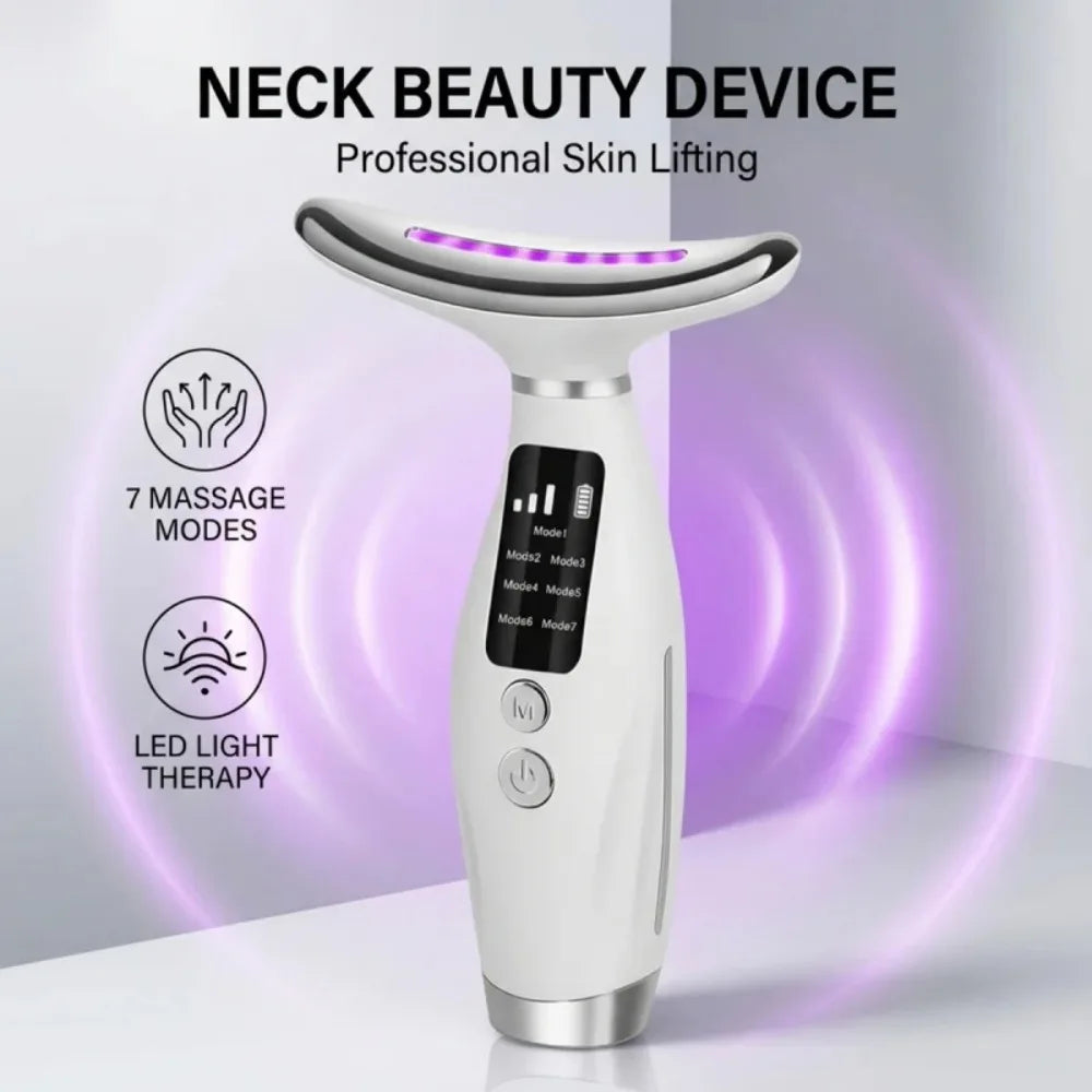 Hailicare LED Face Lifting Massager With Heating Vibration Therapy