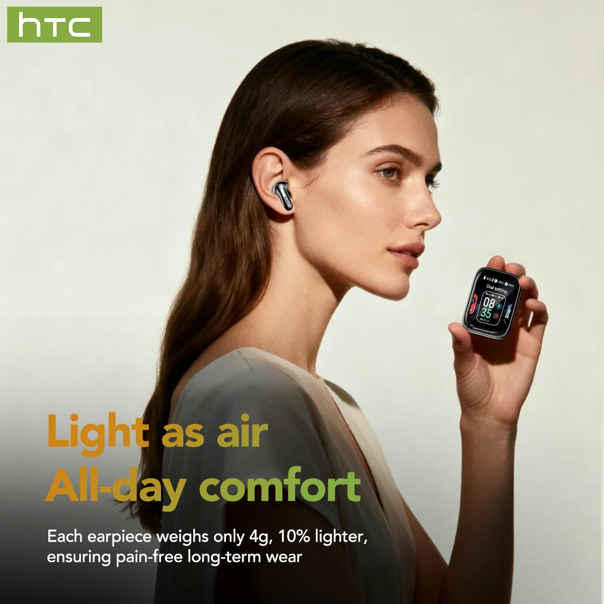 Bluetooth Earbuds With 30Hrs Playback And AI Translation