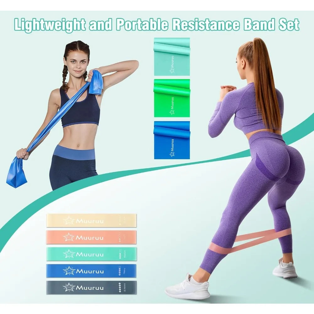 YTYIN Pilates Ring and Ball Set Kit for Home Workout