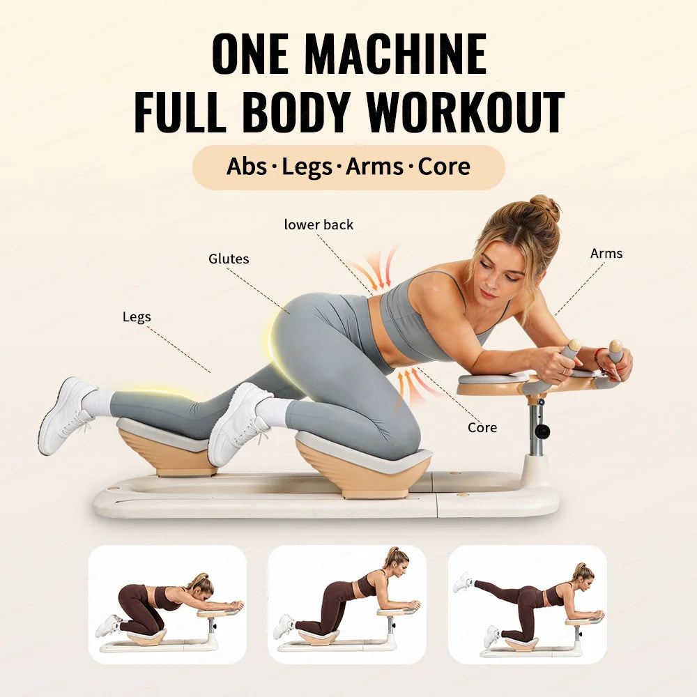 Waist Twisting Core Trainer For Abdominal Exercise And Lumbar Stretching