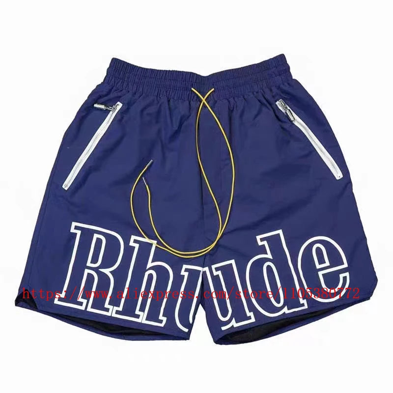 Men's Casual Elastic Waist Drawstring Pocket Summer Shorts