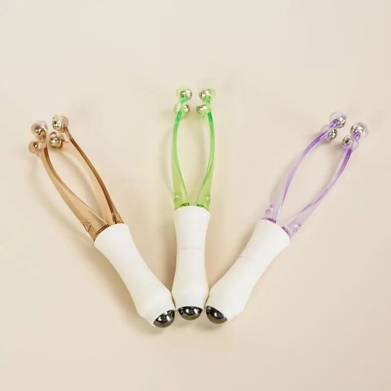 Dual End Hand Finger Joint Acupoint Massager Roller