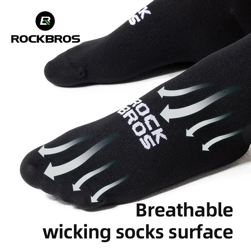 Rockbros Unisex Breathable Athletic Performance Cycling And Running Socks