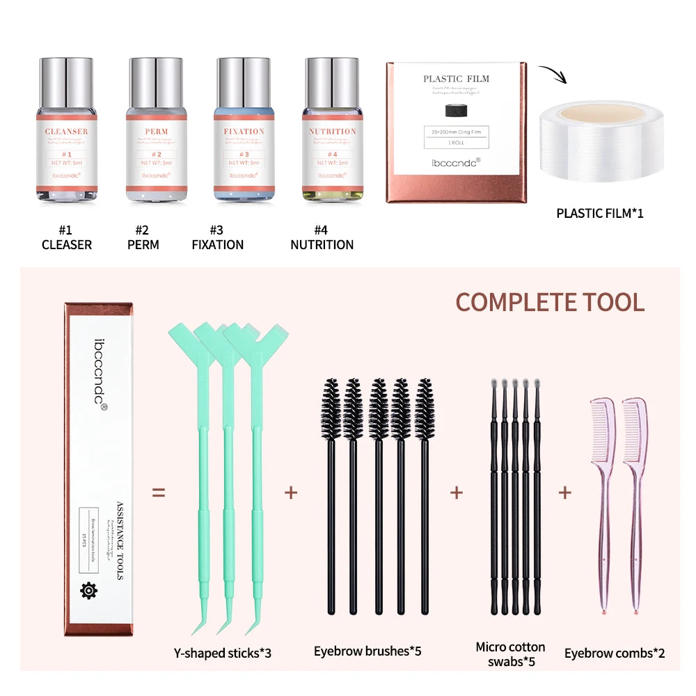 Ibcccndc Eyebrow Lamination And Lash Lift Keratin Treatment Kit