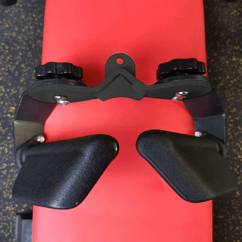Adjustable Lat Pulldown Bar Cable Machine Attachment for Strength Training