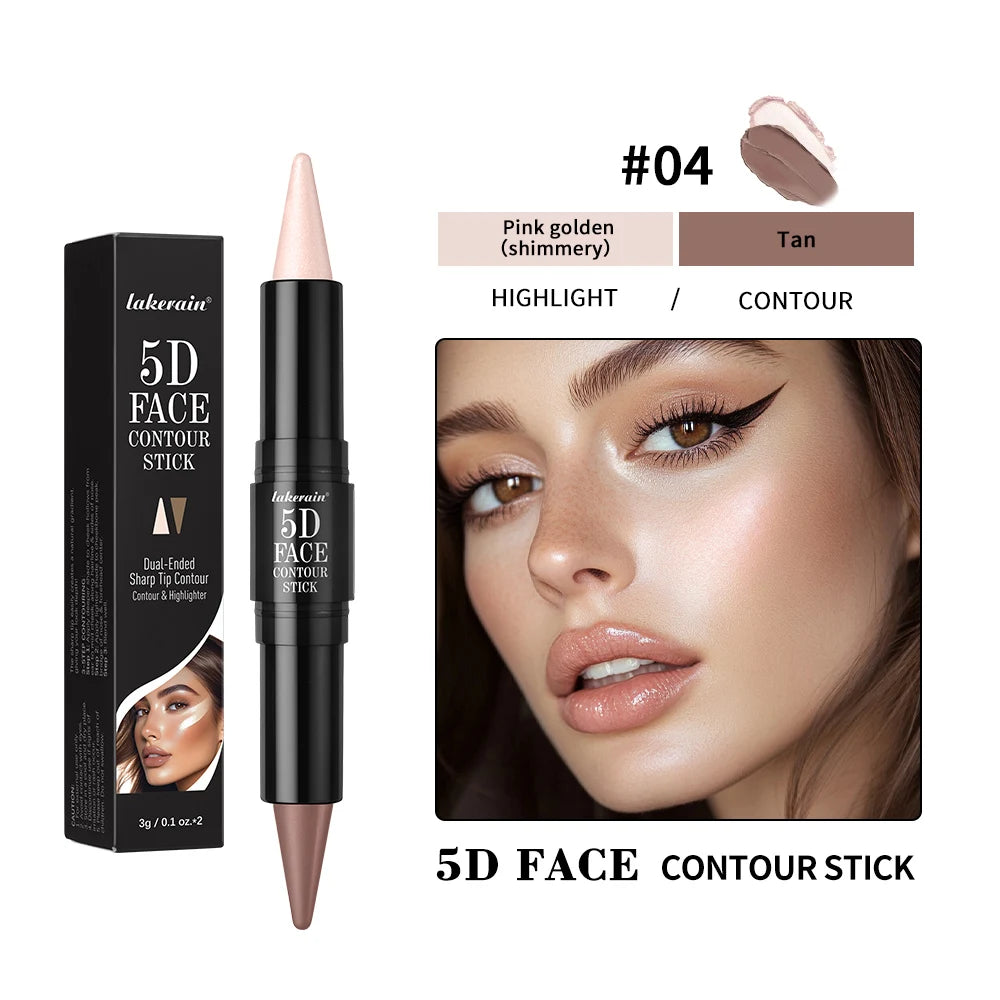 Ibcccndc Dual Head Contour Highlighter Stick For Face