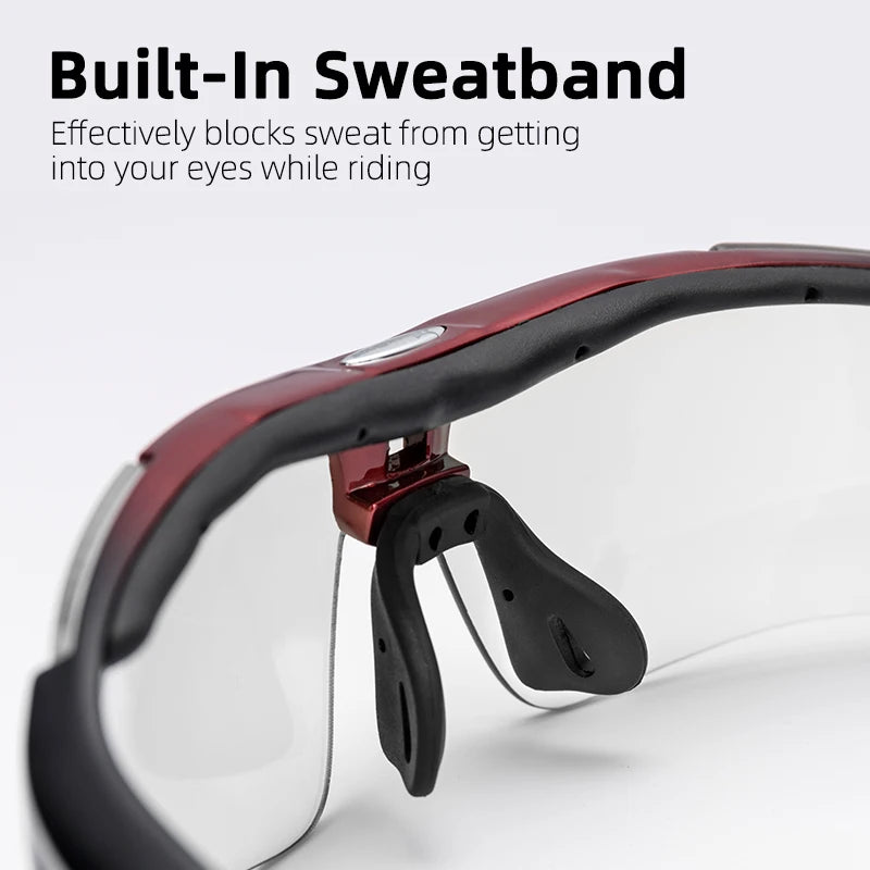 Rockbros Photochromic Cycling Sunglasses With UV400 Protection