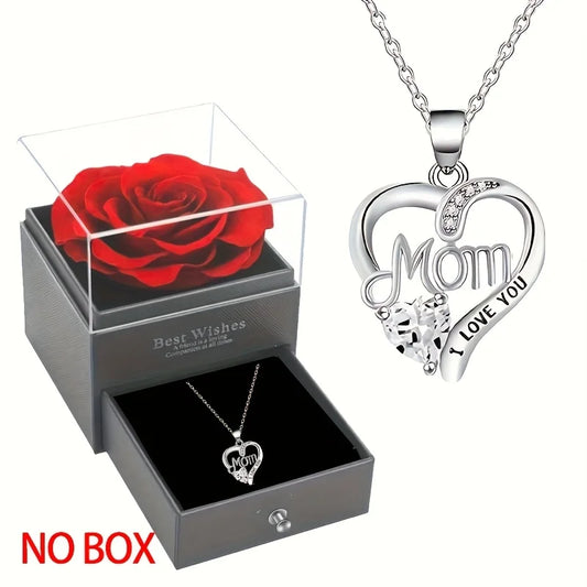 Zhixun Zinc Alloy Heart Shaped Pendant Necklace With Mood Tracker