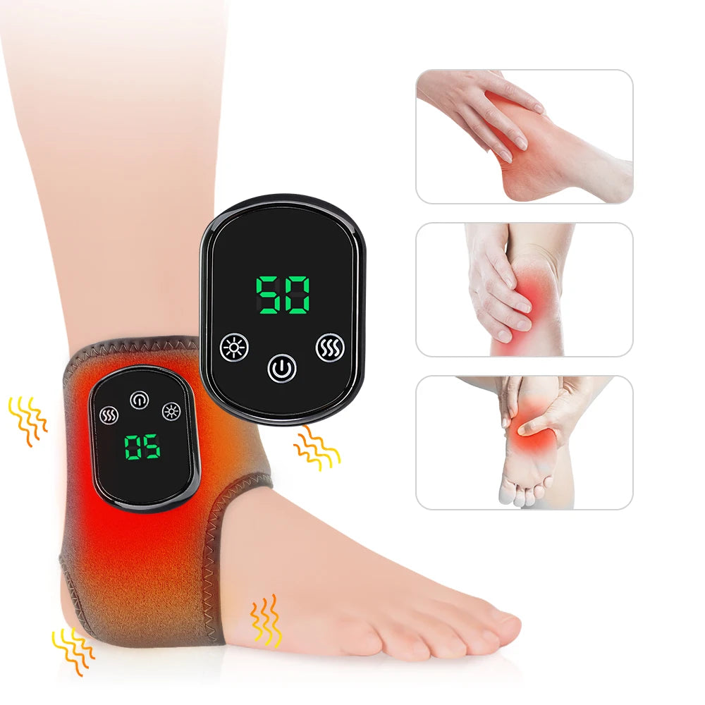 PASTSKY Electric Foot Heat Massager With Heated Vibration
