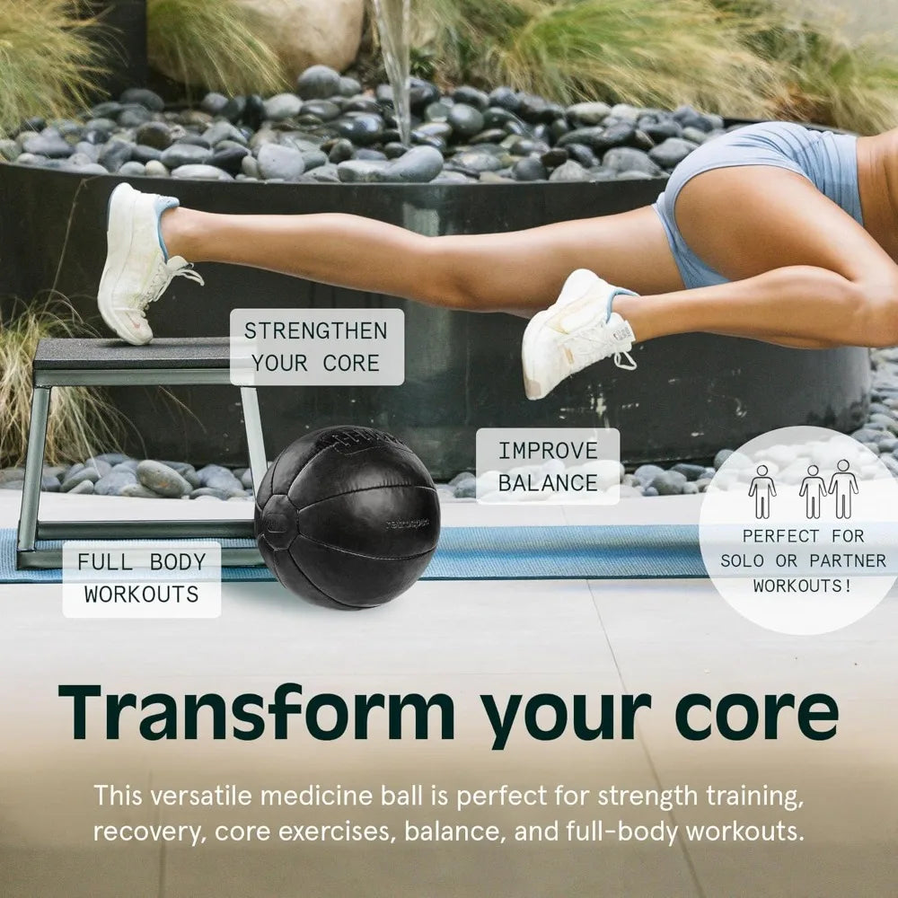 YTYIN Core Weighted Medicine Ball For Strength And Grip