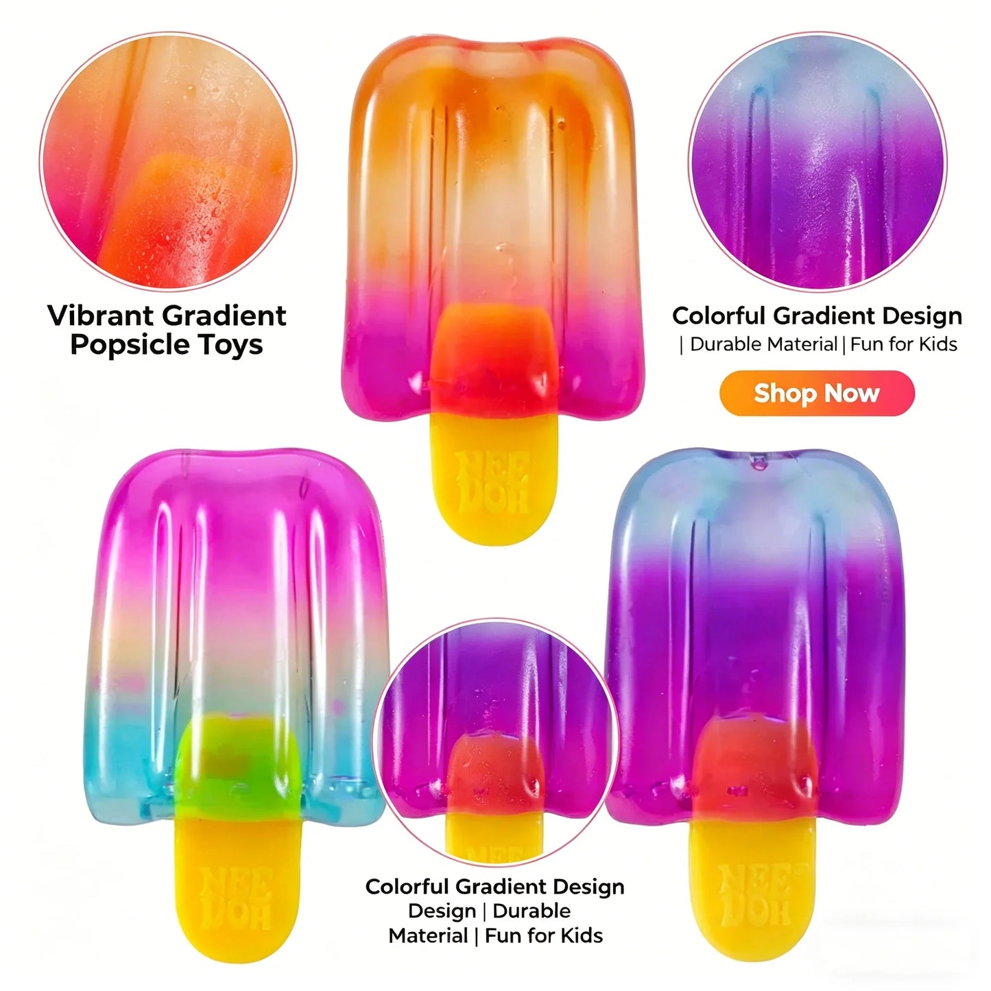 Soft Ice Cream Squishy Fidget Toy Slow Rebound Stress Ball