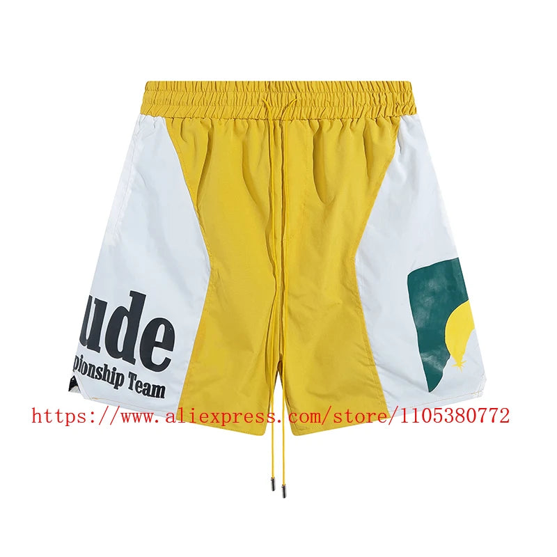 Men's Casual Elastic Waist Drawstring Pocket Summer Shorts