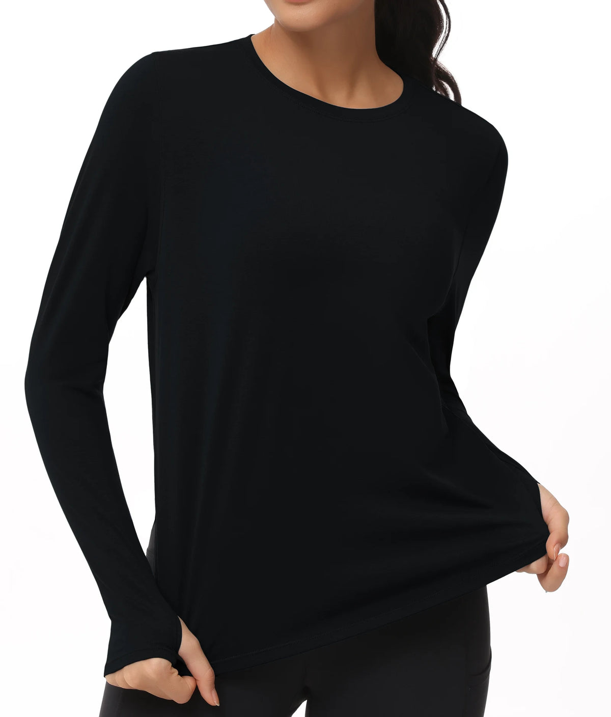 The Gym People Women's Lightweight Long Sleeve Yoga Top