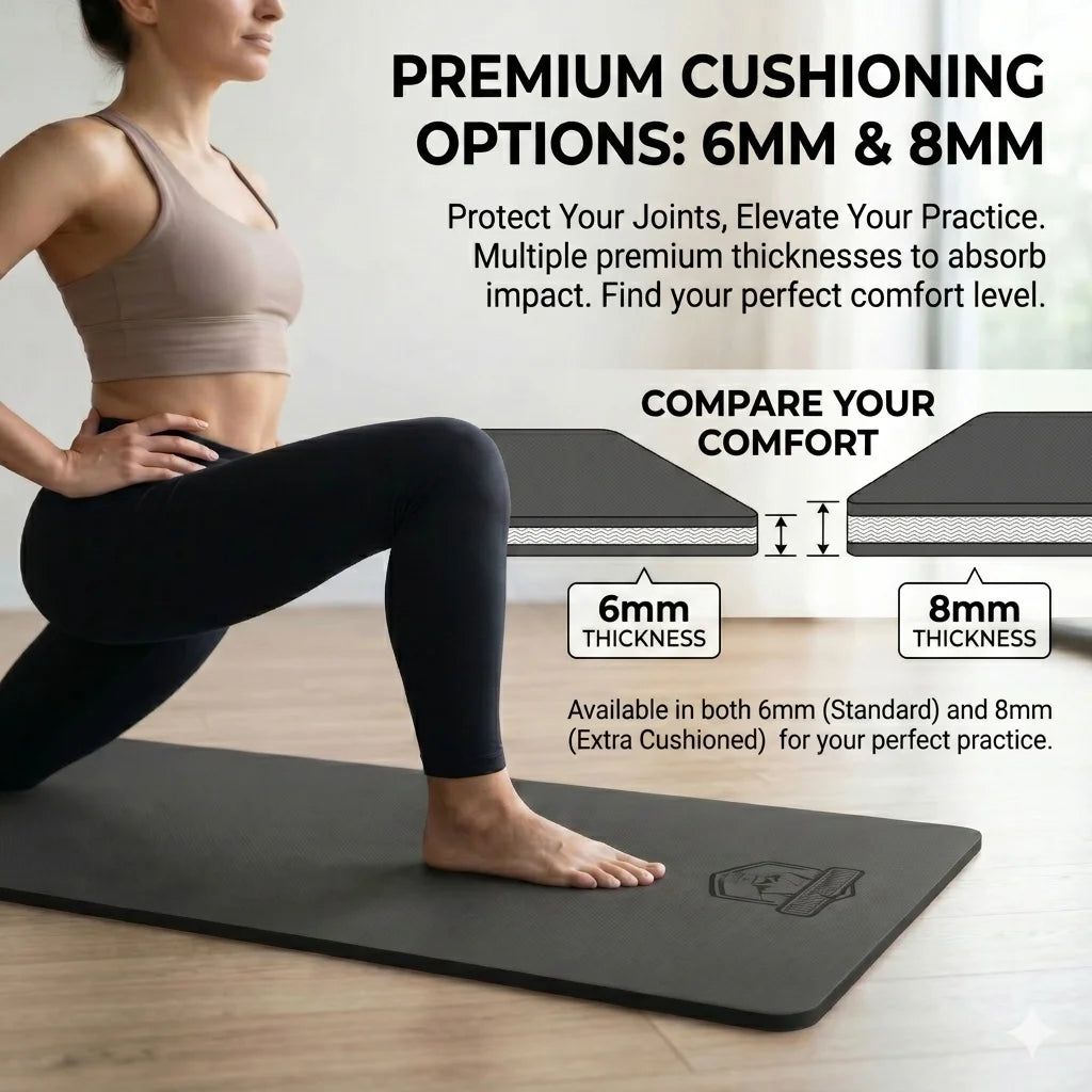 Hapbear Tpe Double Sided Non Slip Yoga Fitness Exercise Mat