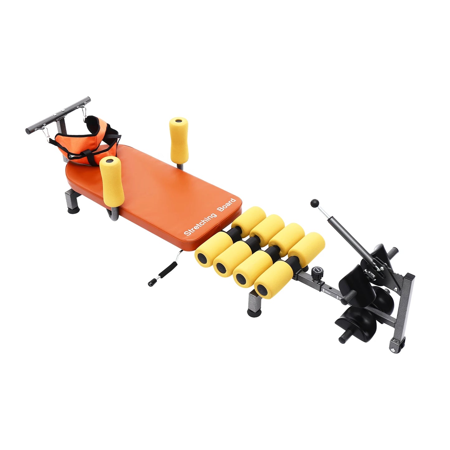 Portable Adjustable Back And Neck Stretching Bench Trainer