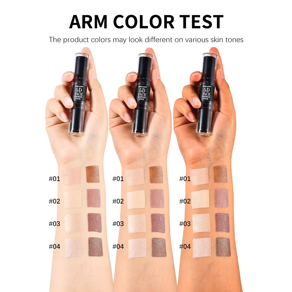 Ibcccndc Dual Head Contour Highlighter Stick For Face