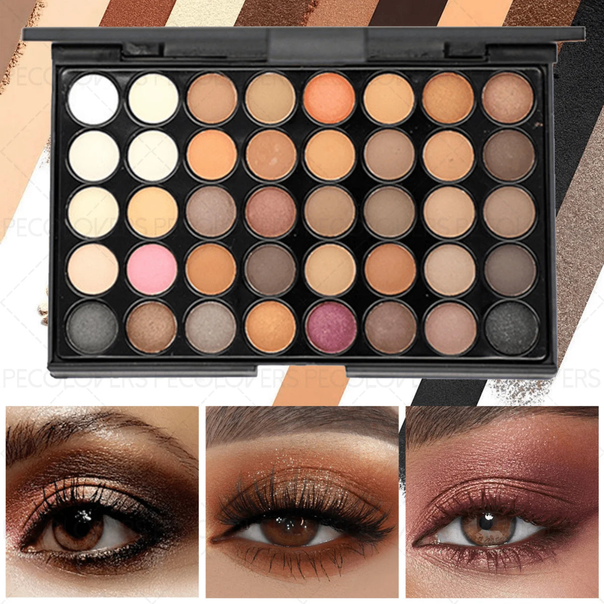Complete Eye Brow Makeup Set With Palette Eyeliner Mascara
