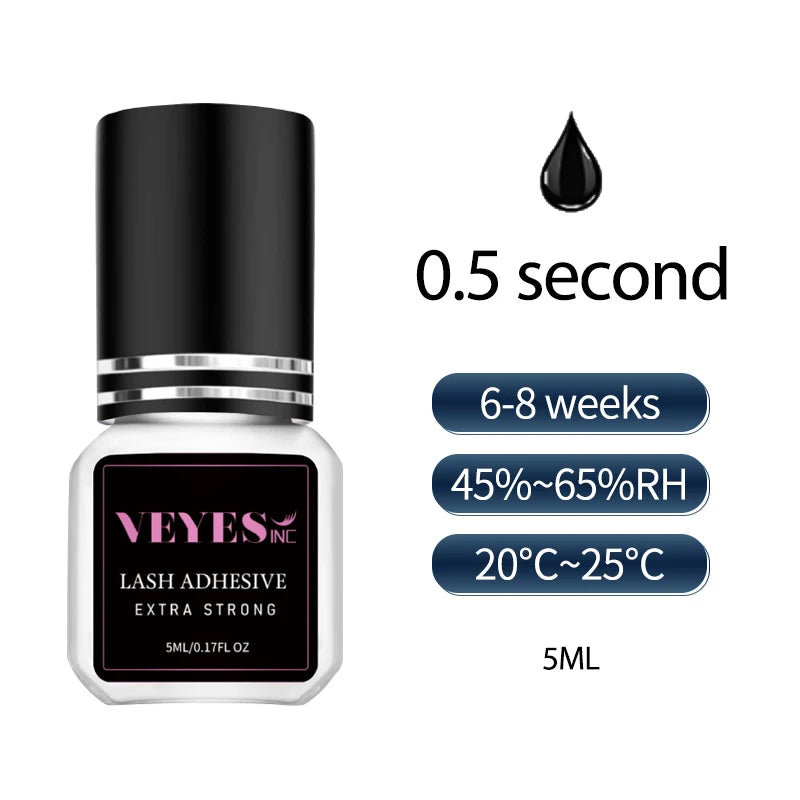 Veyes Inc Quick Dry Eyelash Glue With Seven Week Retention