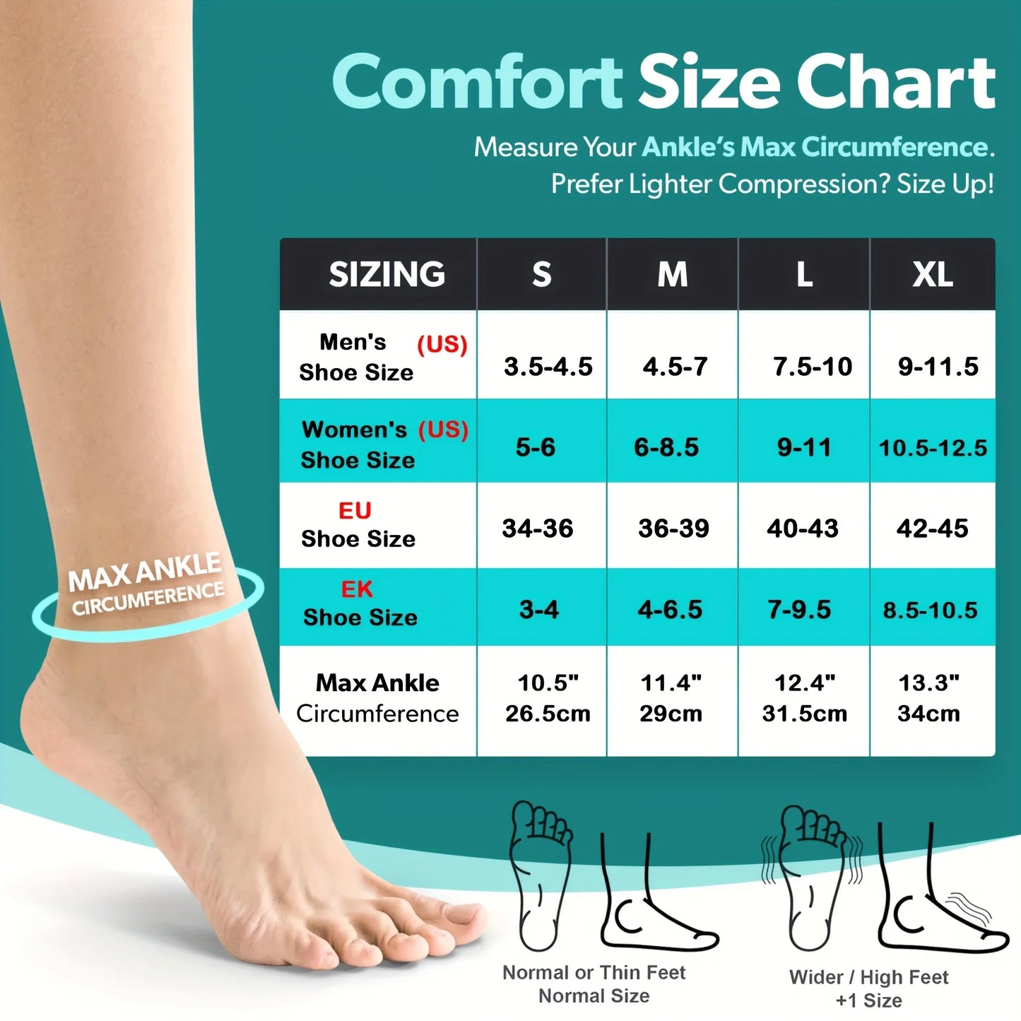 Compression Socks Open Toe Neuropathy Foot Sleeves With Arch Support