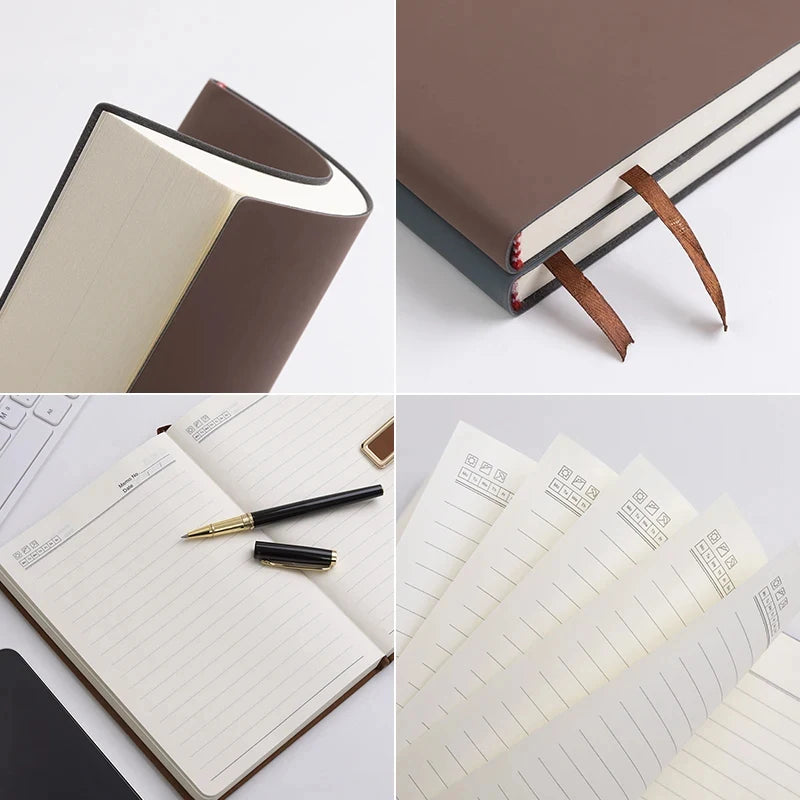 Waterproof PU Leather Notebook For Planning And Travel Recording