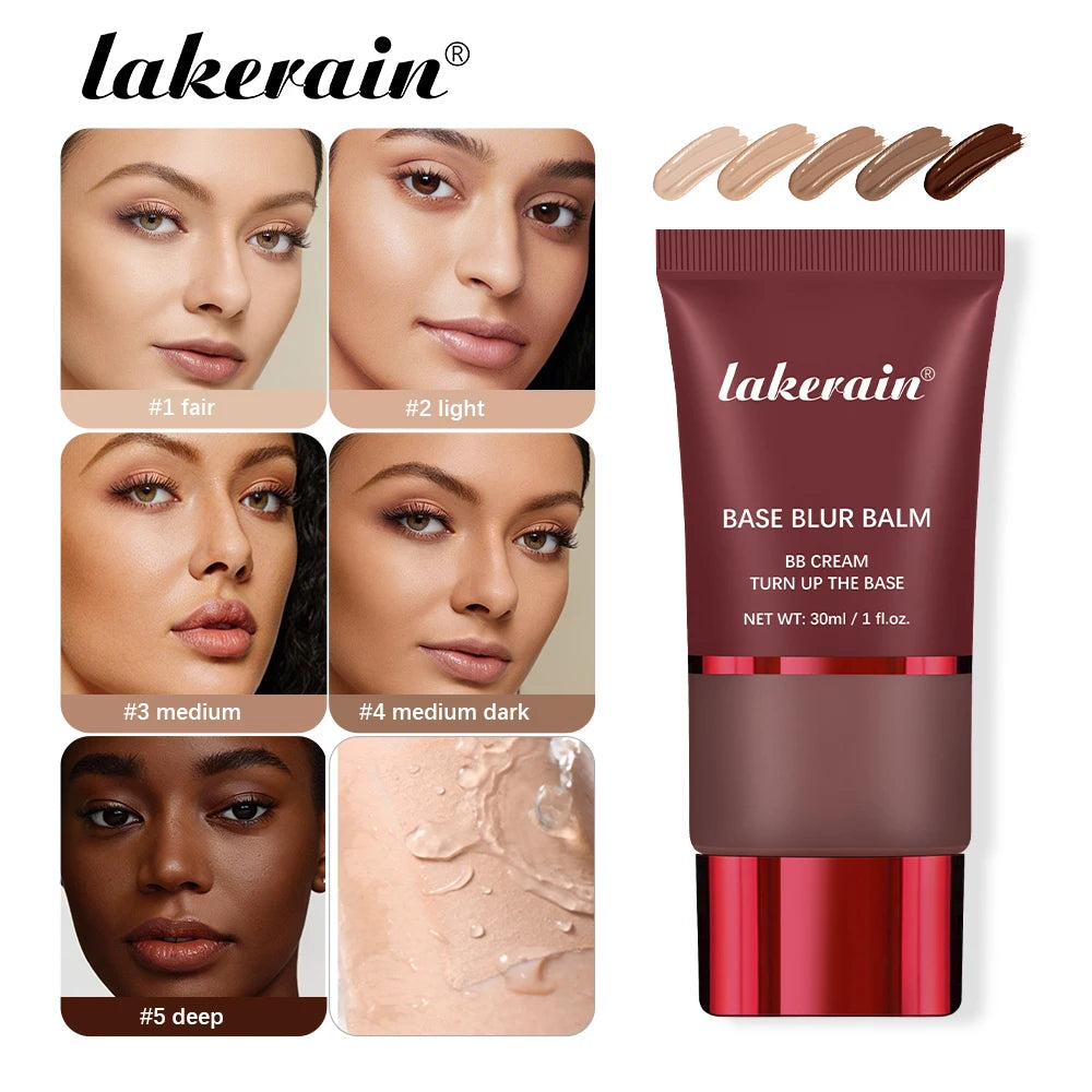 Ibcccndc Natural Matte Liquid Foundation Long Lasting Lightweight Coverage