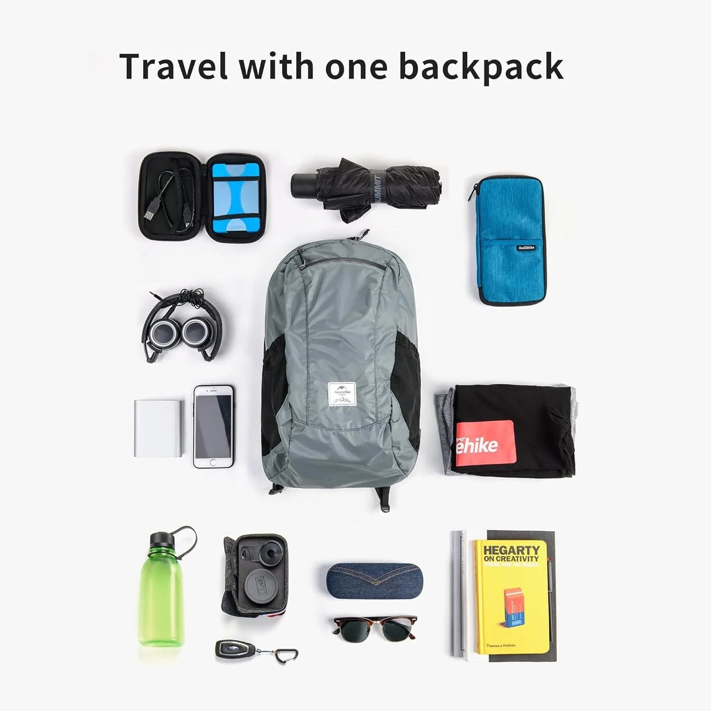 Naturehike Ultralight Waterproof Foldable Nylon Backpack Camping Hiking