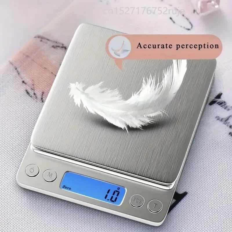 Portable Mini Pocket Digital Scale 3000g 0.1g High Precision Lcd Display