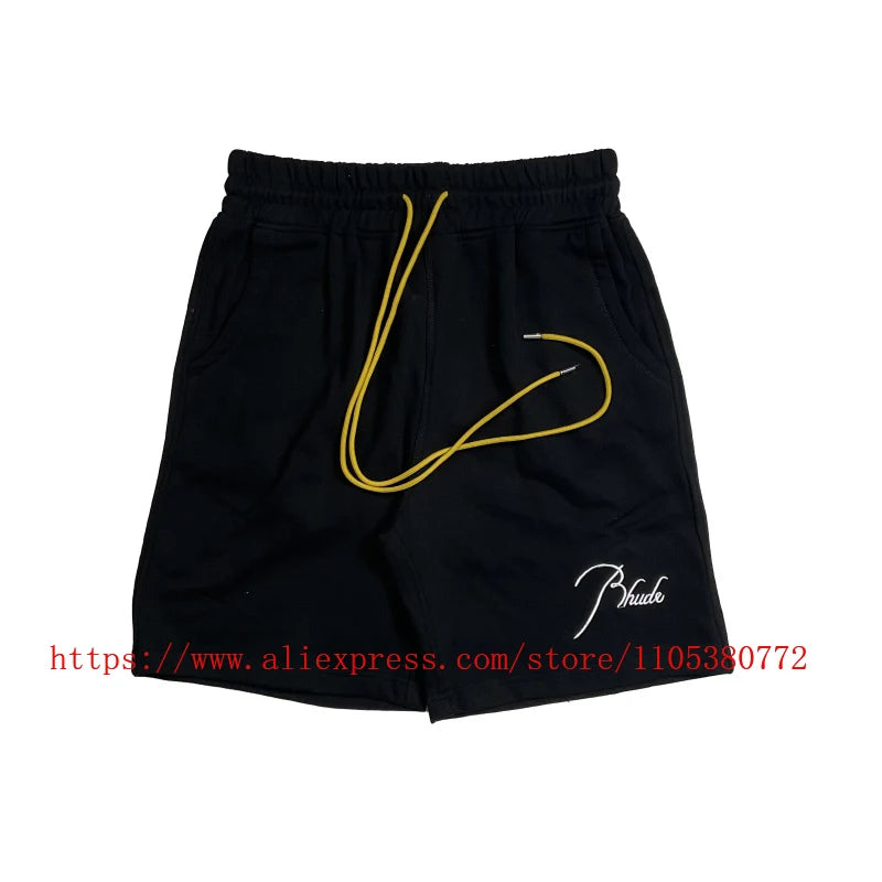 Men's Casual Elastic Waist Drawstring Pocket Summer Shorts