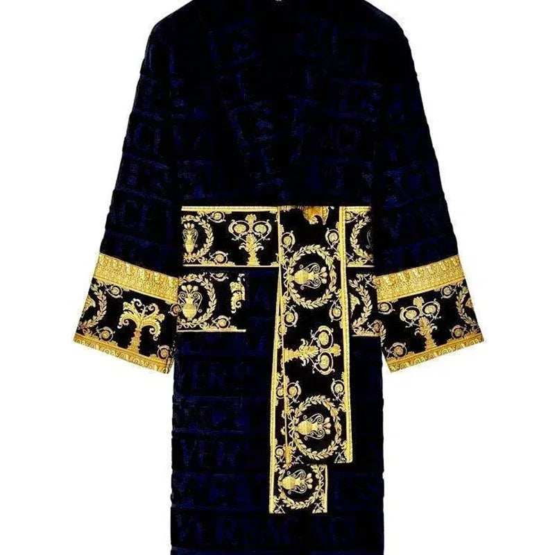 Luxury Cotton Unisex Bathrobe Hotel Inspired Sleepwear