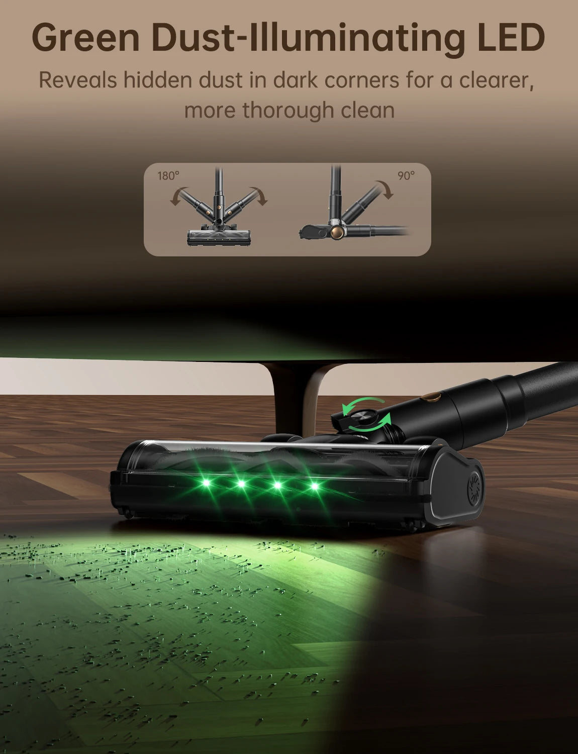 Vactek Cordless Stick Vacuum Cleaner With Hepa Filter For Pets