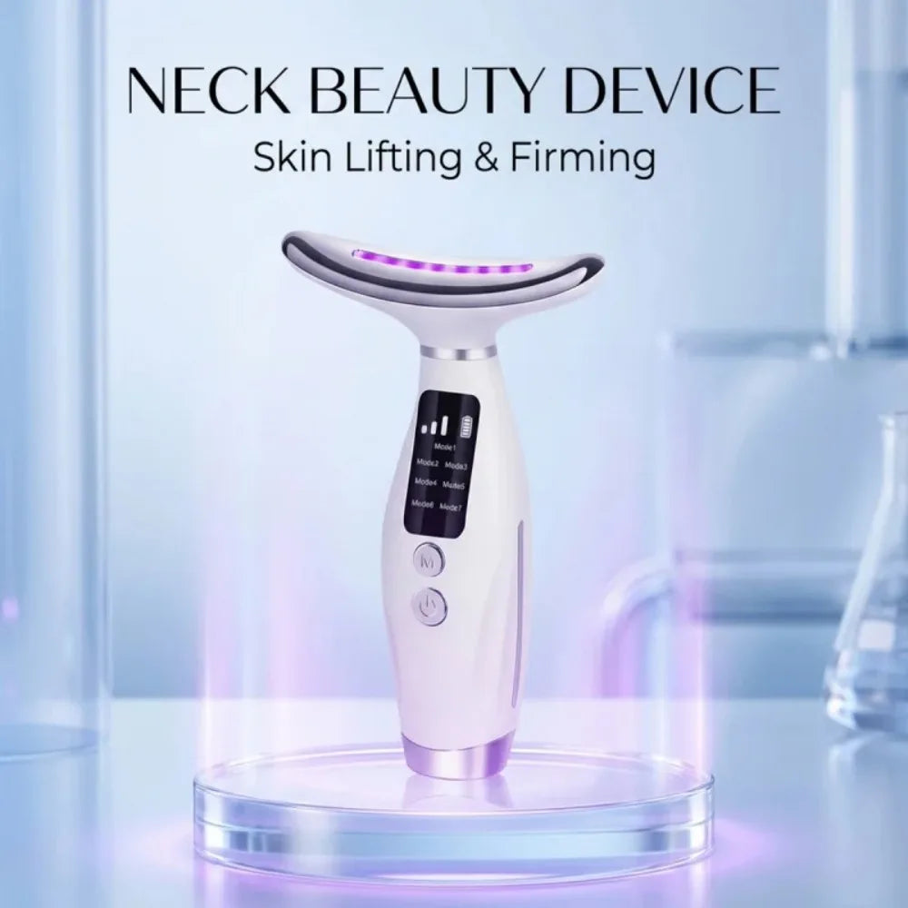 Hailicare LED Face Lifting Massager With Heating Vibration Therapy