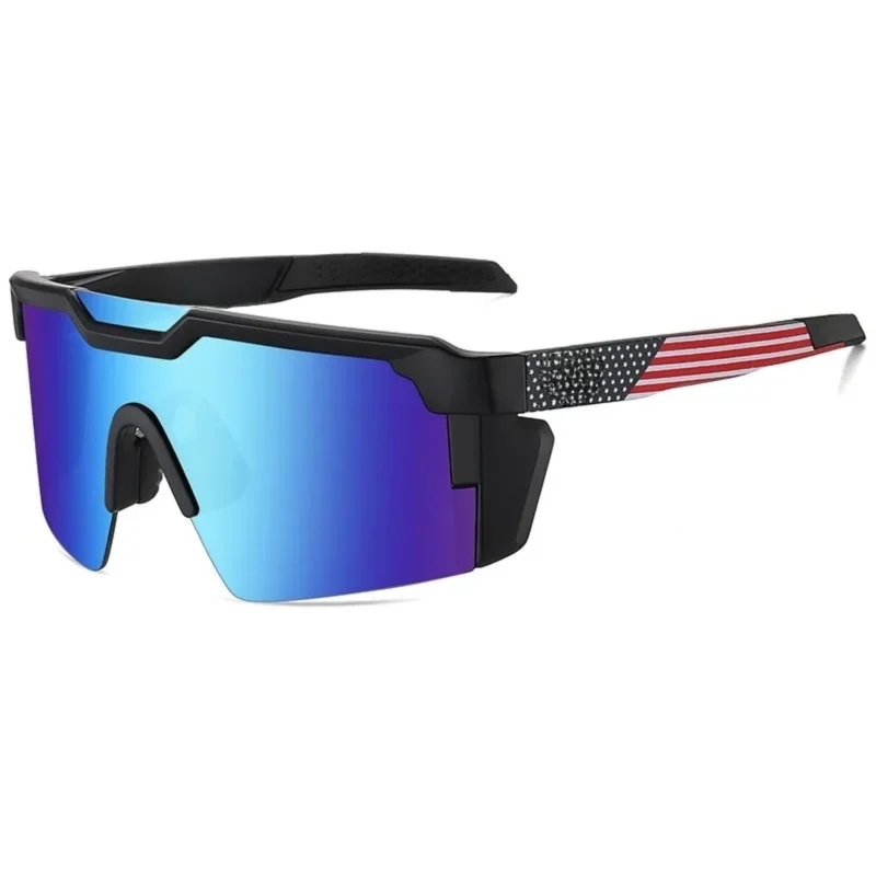 Unisex UV400 Square Cycling Sunglasses Outdoor Sports Eyewear