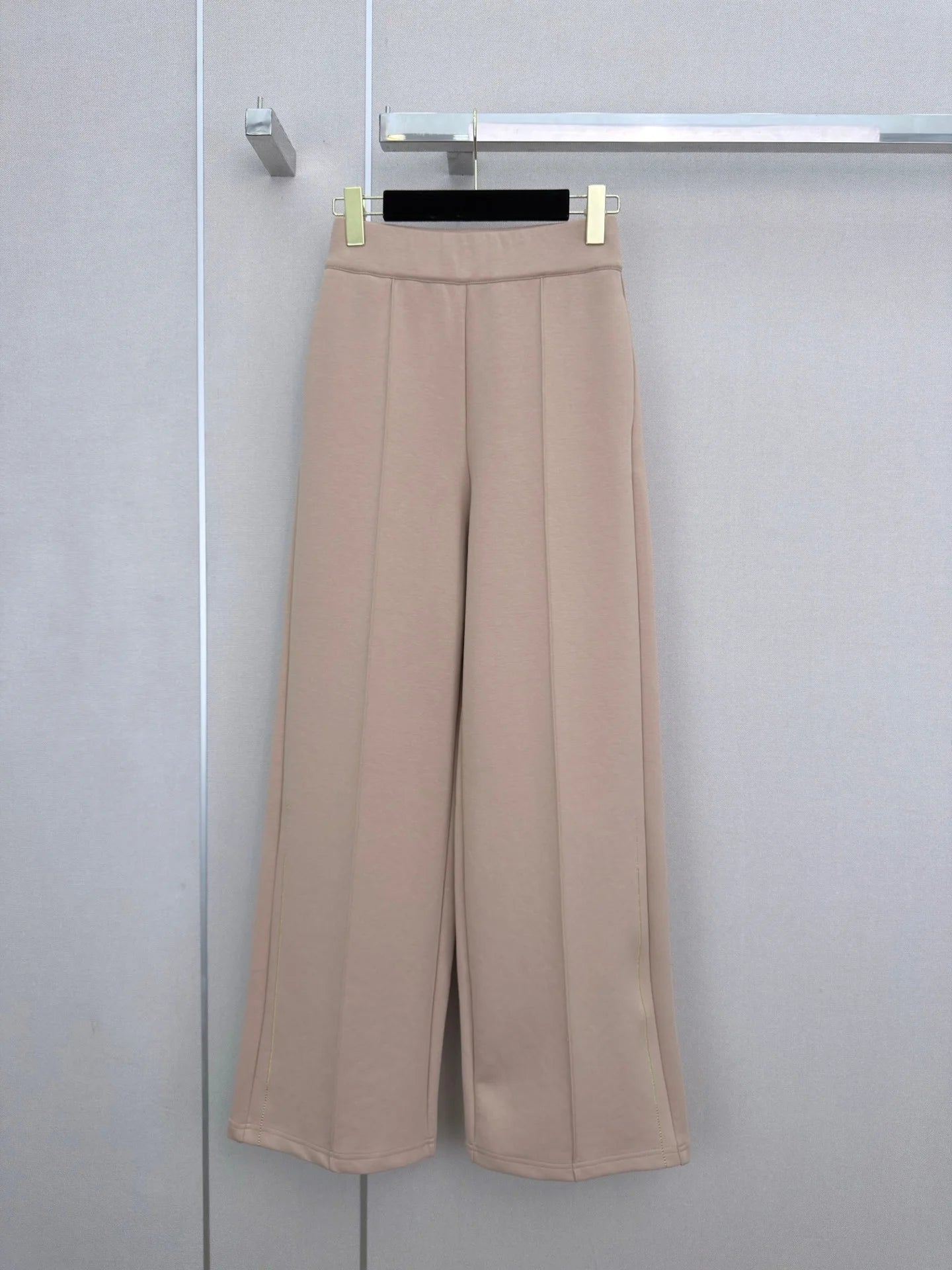 Women's Knitted Two Piece Set Long Sleeve Top And Elastic Waist Pants