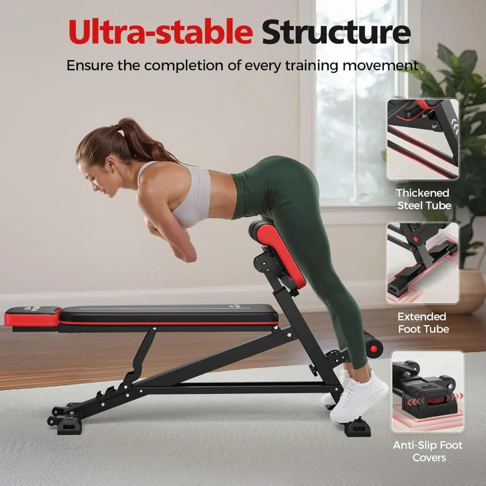 Flybird 4 In 1 Roman Chair And Sit Up Bench