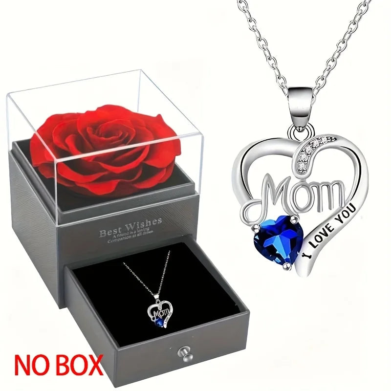 Zhixun Zinc Alloy Heart Shaped Pendant Necklace With Mood Tracker