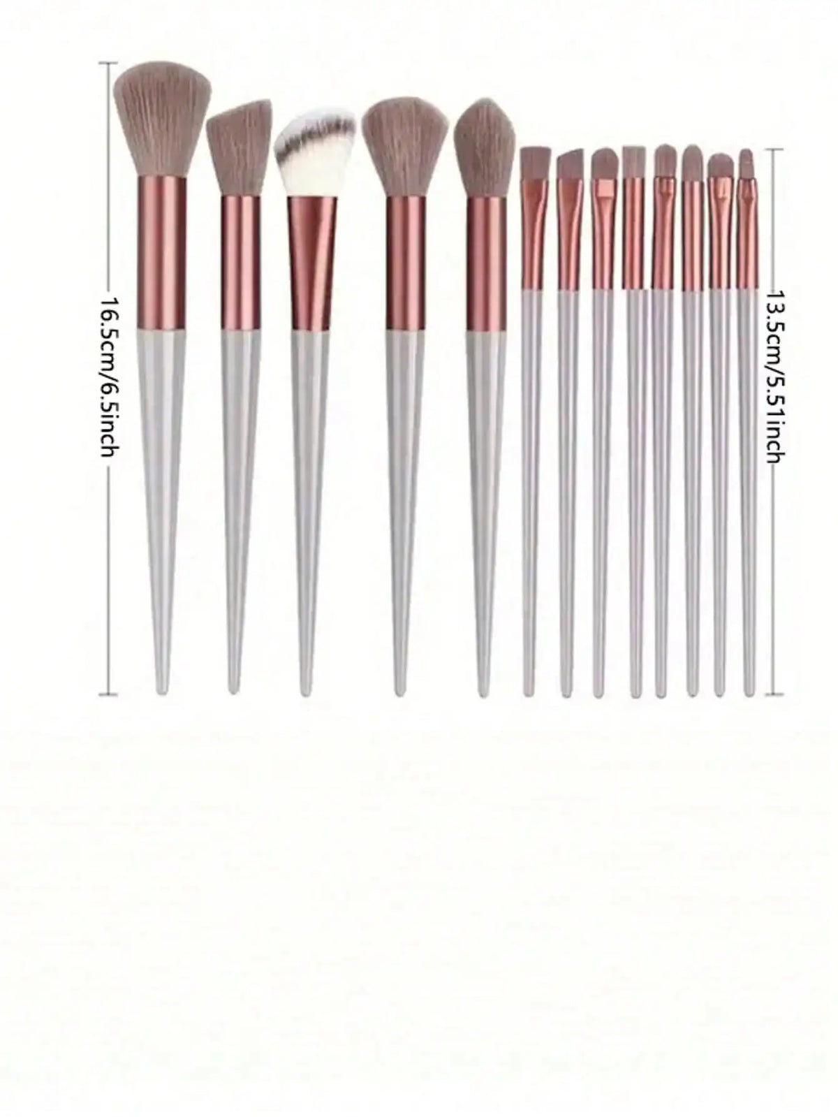 Professional Cosmetic Makeup Brush Set With Sponge And Bag