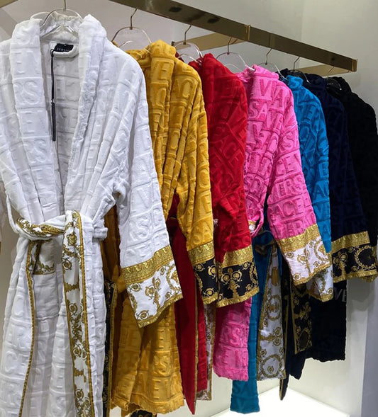 Luxury Cotton Unisex Bathrobe Hotel Inspired Sleepwear