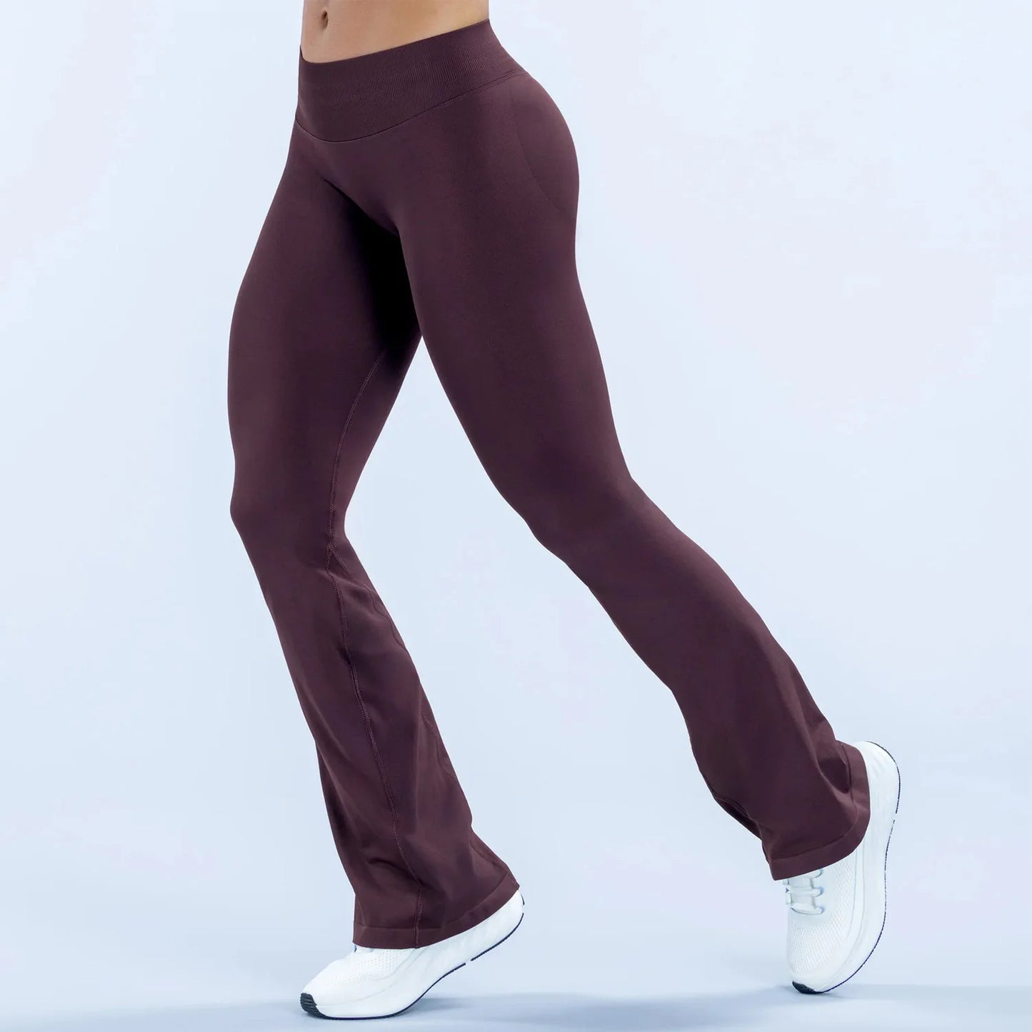 NCLAGEN Impact Flares Seamless Yoga Leggings Scrunch Booty Lift Pants