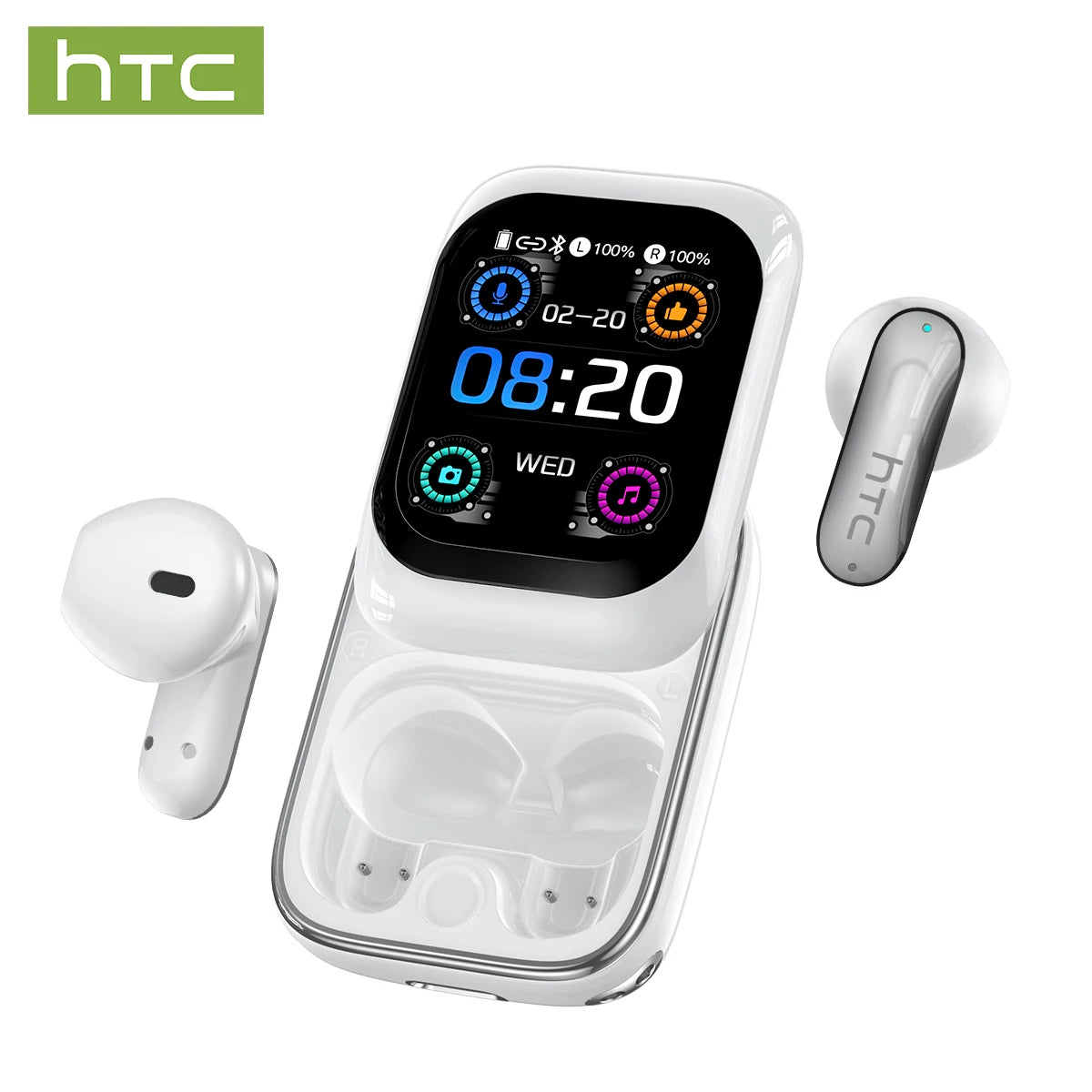 Bluetooth Earbuds With 30Hrs Playback And AI Translation