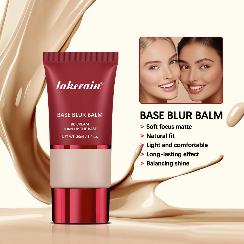 Ibcccndc Natural Matte Liquid Foundation Long Lasting Lightweight Coverage