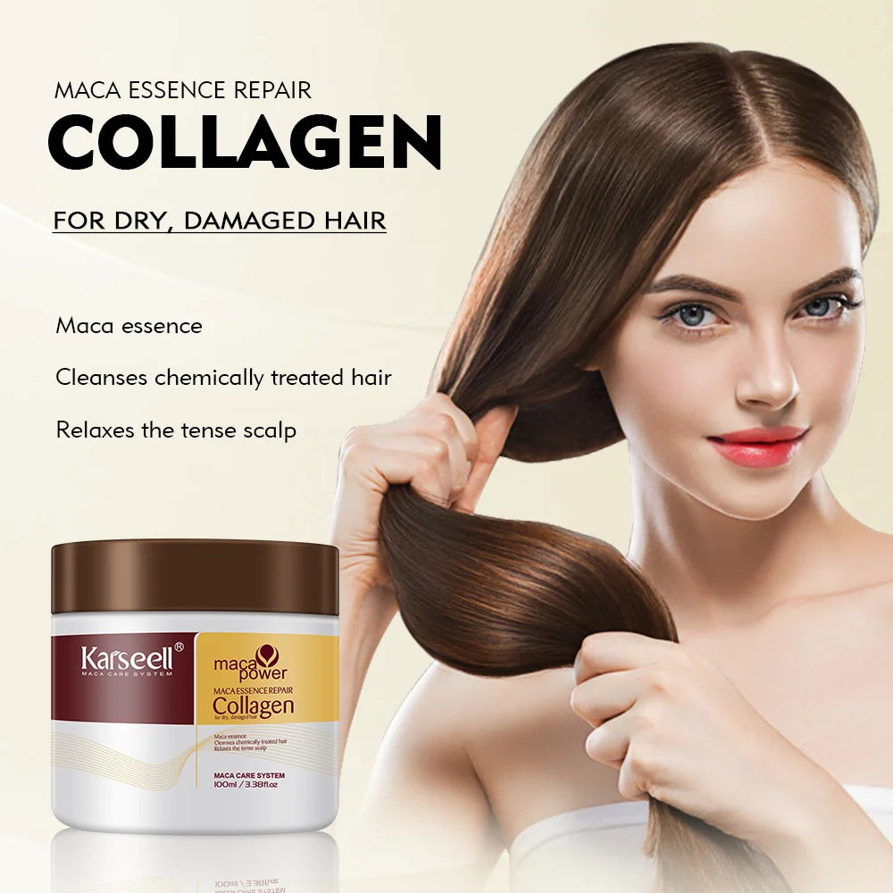 Karseell Collagen Argan Oil Hair Mask For Deep Repair