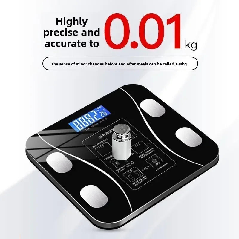 Digital USB Body Fat Scale for Home Use Smart Tracking