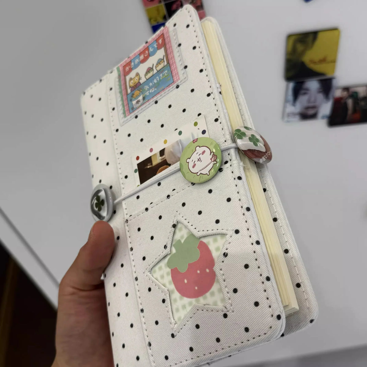 Refillable Loose Leaf Journal Planner With Durable PU Cover