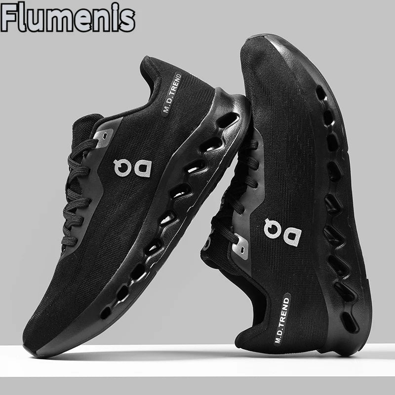Shock Absorbing Leather Sports Shoes For Men And Women