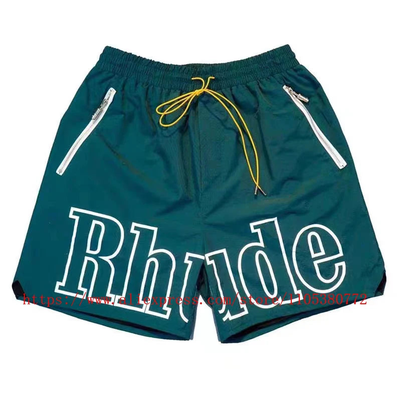 Men's Casual Elastic Waist Drawstring Pocket Summer Shorts