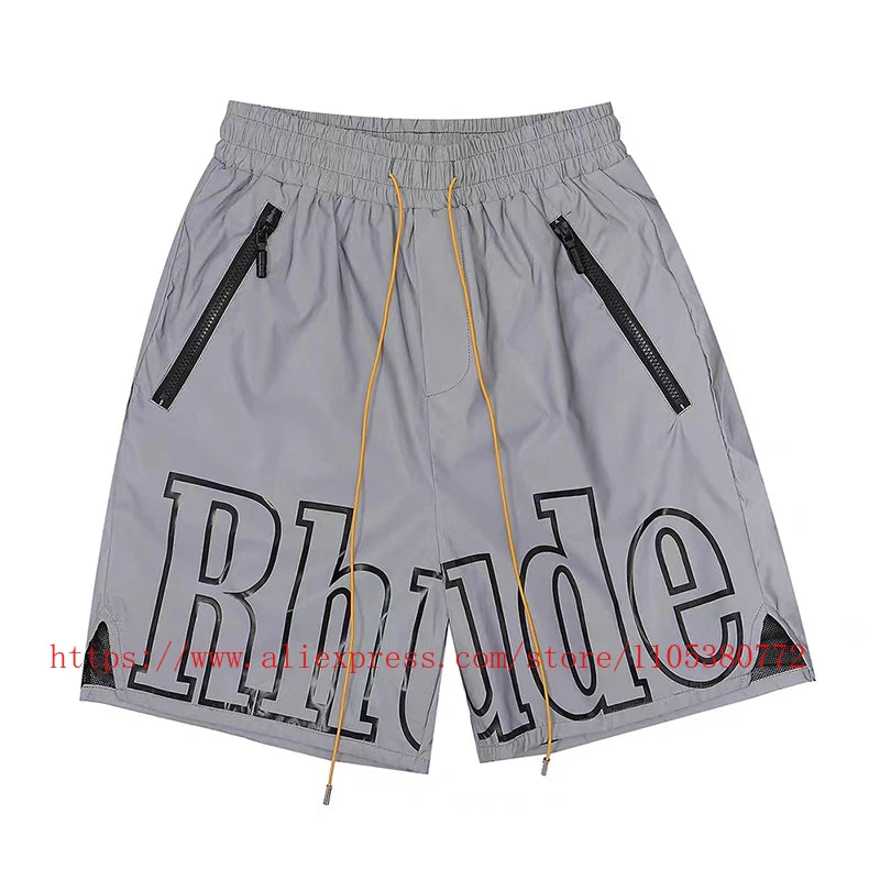 Men's Casual Elastic Waist Drawstring Pocket Summer Shorts